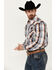 Image #2 - Cowboy Hardware Men's Hermosillo Gradient Plaid Print Long Sleeve Pearl Snap Western Shirt - Tall, , hi-res