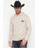 Image #1 - Coors Men's Logo Camo Tech Hooded Long Sleeve Shirt, Natural, hi-res