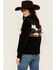 Image #4 - Hooey Women's Landscape Print Tech Fleece Jacket, Black, hi-res
