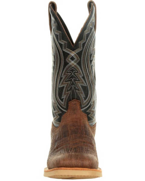 Image #5 - Durango Men's Rebel Pro Acorn Western Boots - Broad Square Toe, Brown, hi-res