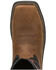 Image #6 - Justin Men's Stampede Rush Western Work Boots - Composite Toe, Brown, hi-res