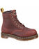 Image #1 - Dr. Martens Maple Lace-Up Work Boots - Steel Toe, Mahogany, hi-res