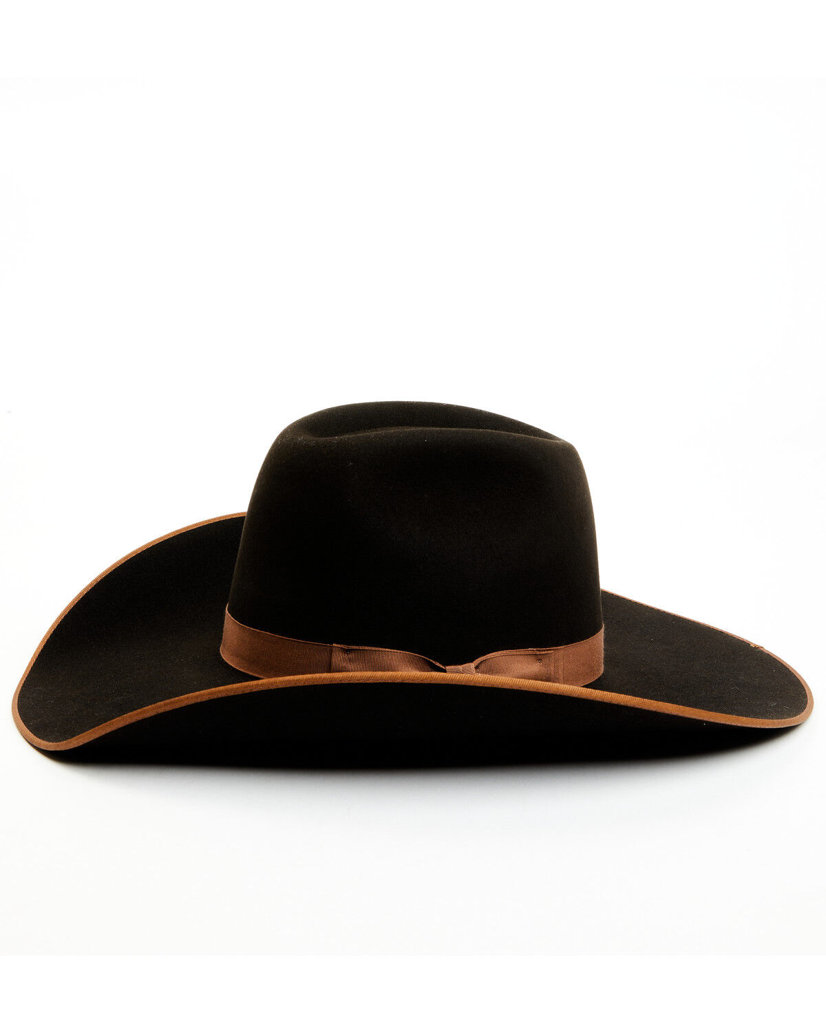 Image #3 - Serratelli 6X Felt Cowboy Hat, Brown, hi-res