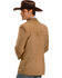 Image #3 - Circle S Men's Embroidered Micro-Suede Sportcoat , Camel, hi-res