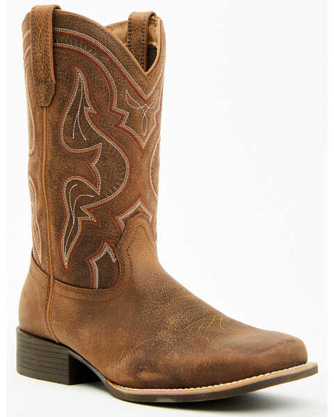 Image #1 - Cody James Men's CUSH CORE™ Maverick Performance Western Boots - Broad Square Toe , Brown, hi-res