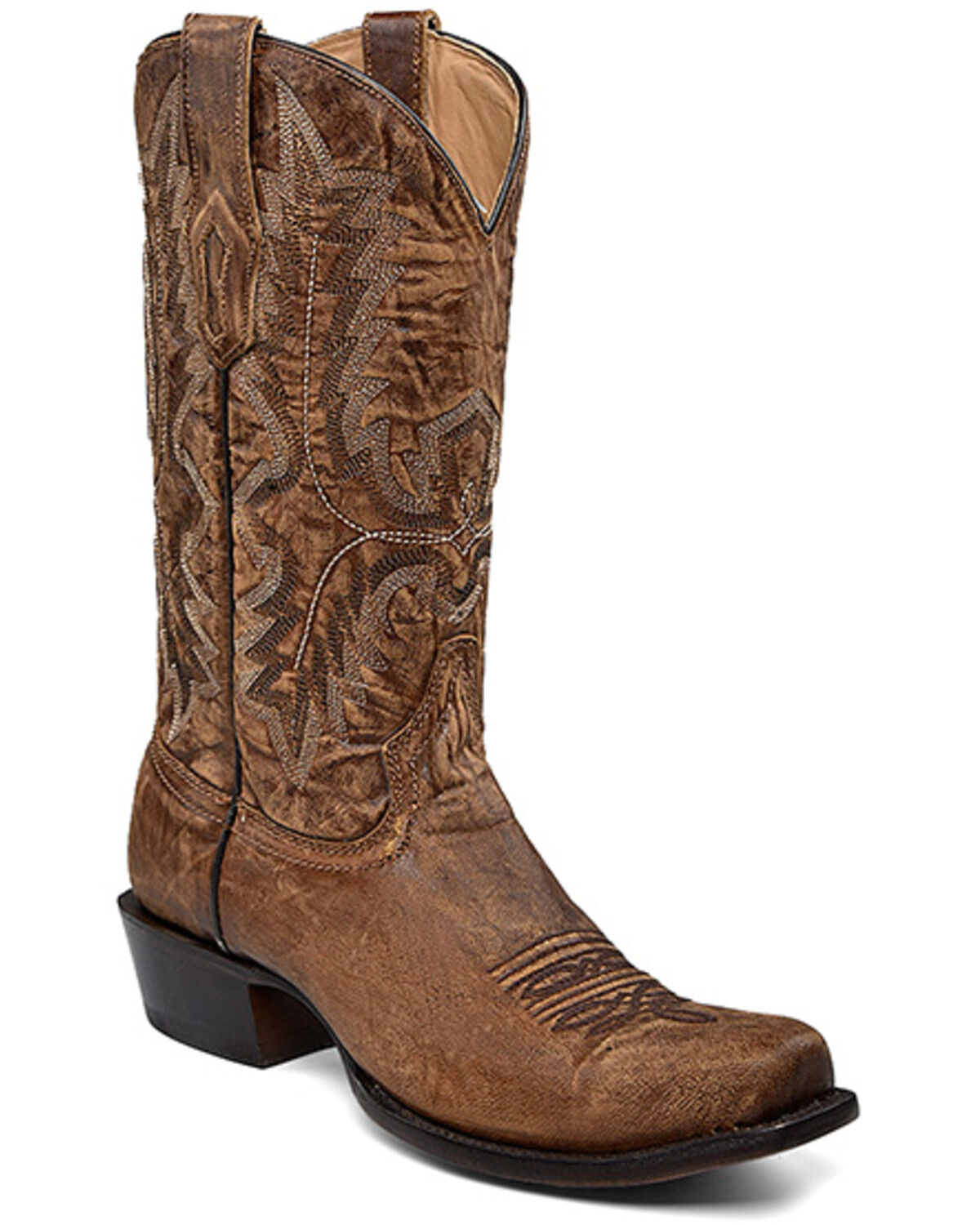 Image #1 - Corral Men's Western Boots - Square Toe, Brown, hi-res