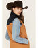 Image #5 - Cinch Women's Concealed Carry Canvas Vest, Tan, hi-res
