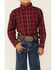 Image #6 - Wrangler Boys' Riata Plaid Long Sleeve Western Shirt, , hi-res