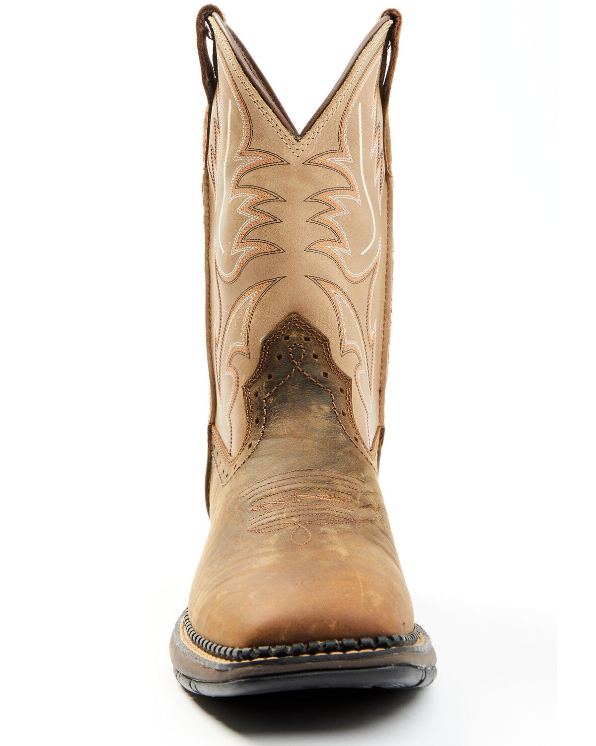 Image #4 - Brothers and Sons Men's Tyche Obsessed Bone Performance Leather Western Boots - Broad Square Toe, , hi-res