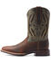 Image #2 - Ariat Men's Rowder VentTEK 360 Western Performance Boots - Broad Square Toe, Brown, hi-res