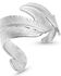 Image #1 - Montana Silversmiths Women's Free Spirit Adjustable Feather Ring, Silver, hi-res