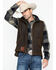 Image #1 - Outback Trading Co Men's Sawbuck Flannel Lined Oilskin Zip-Front Vest, Sage, hi-res