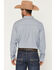 Image #4 - Cody James Men's Missouri Frontier Geo Print Long Sleeve Button-Down Stretch Western Shirt, Blue, hi-res