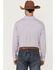 Image #4 - RANK 45® Men's Bronc Small Plaid Print Long Sleeve Button-Down Western Shirt, Red/white/blue, hi-res
