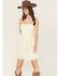 Image #2 - Originality Women's Boot Barn Exclusive Lace Tiered Mini Dress, Ivory, hi-res
