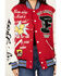 Image #3 - First Row Women's Road To Fortune Varsity Jacket, Red, hi-res