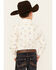 Image #4 - Ely Walker Boys' Southwestern Print Long Sleeve Pearl Snap Western Shirt , Tan, hi-res