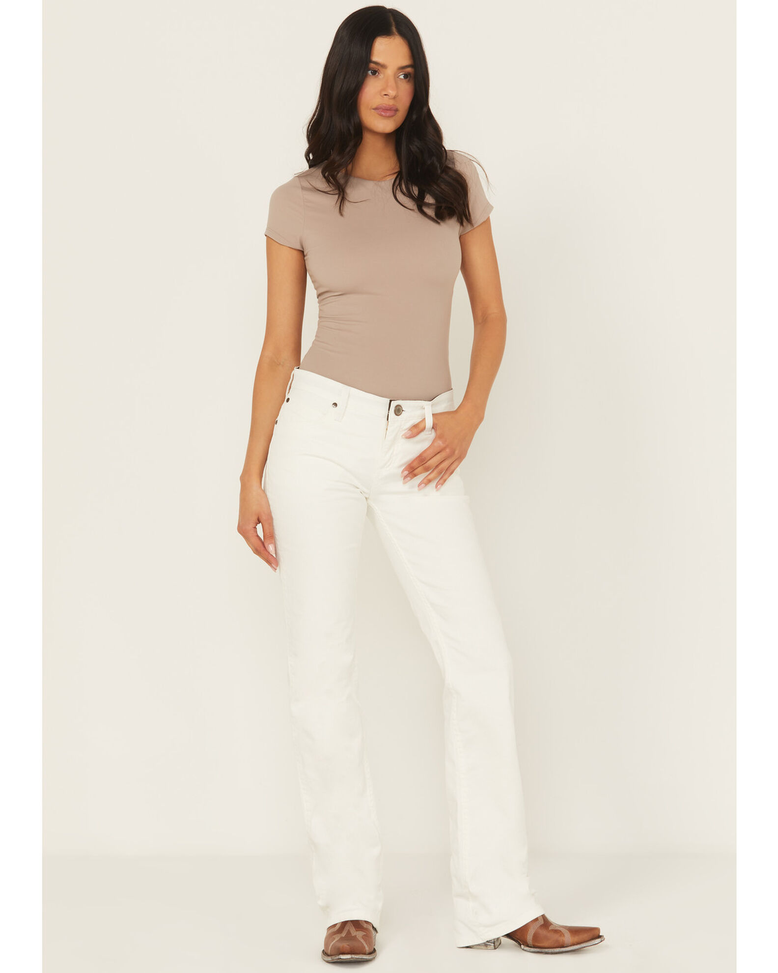 Image #1 - Wrangler Jeans - Q Baby Ultimate Riding Jeans, Off White, hi-res