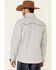 Image #4 - Powder River Outfitters Men's Solid Grey Poly Twill Bonded Zip-Front Rodeo Jacket , , hi-res
