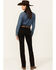 Image #3 - Wrangler Women's Willow Mid Rise Bootcut Ultimate Riding Jeans, Black, hi-res
