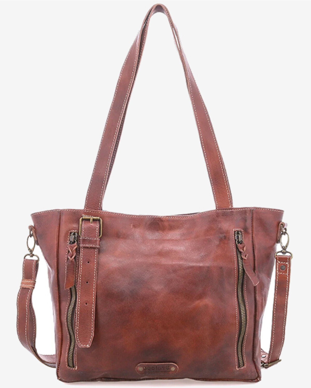 Image #2 - Bed Stu Women's Explicit LTC Handbag, Dark Brown, hi-res