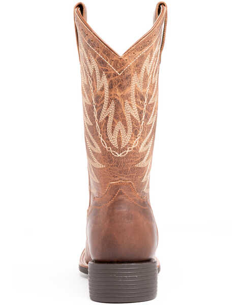 Image #5 - Shyanne Women's Xero Gravity Western Performance Boots - Broad Square Toe, Tan, hi-res