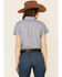 Kimes Ranch Women's Ranchester Short Sleeve Button Down Western Shirt, Dark Blue, hi-res