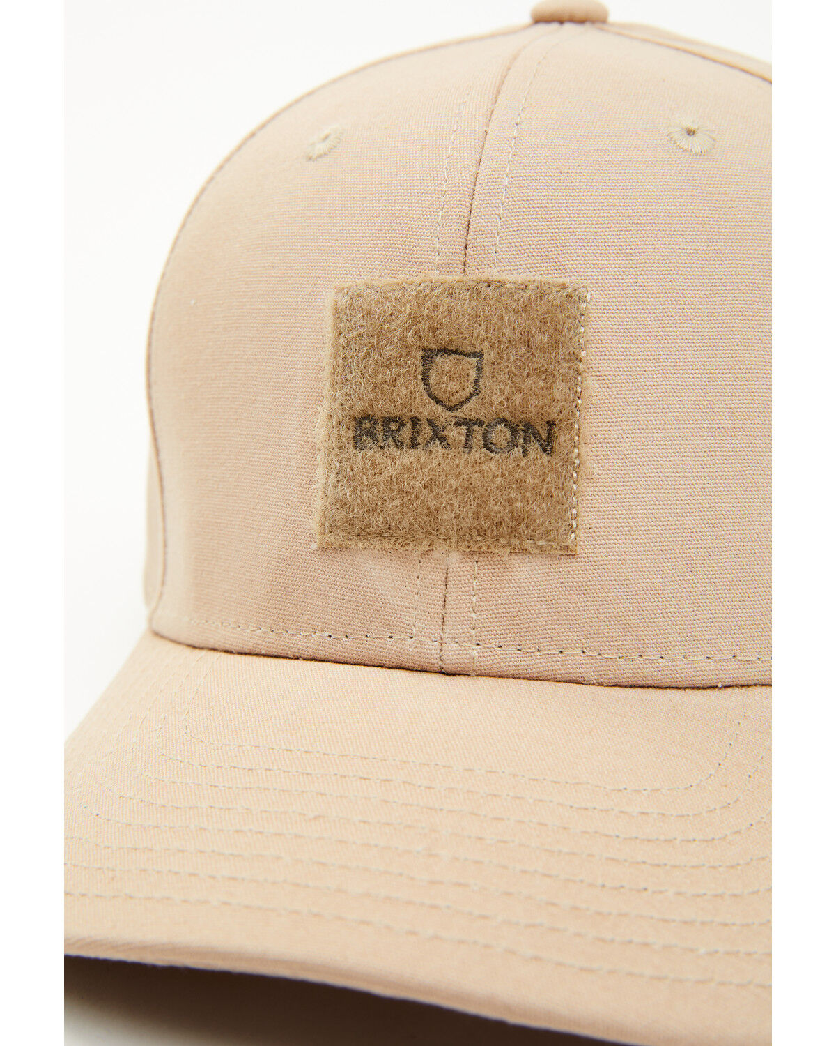 Image #2 - Brixton Men's Alpha Block Tactical Ball Cap, Tan, hi-res