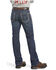 Image #2 - Ariat Men's FR M4 Shale Low Rise Boundary Bootcut Jeans - Big, Grey, hi-res