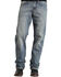 Stetson 1520 Fit Classic "X" Stitched Jeans, Med Wash, hi-res