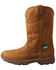 Twisted X Women's Wellington Waterproof Work Boots - Round Toe, Brown, hi-res