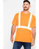 Image #5 - Hawx Men's Reflective Short Sleeve Work T-Shirt , Orange, hi-res