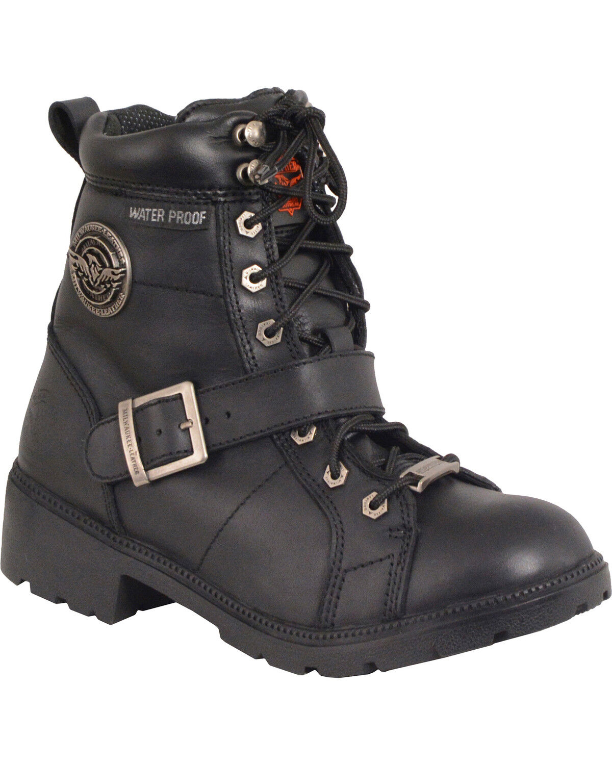 womens wide motorcycle boots