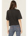 Image #4 - Ariat Women's Cowgirl Short Sleeve Embellished Tee, Black, hi-res