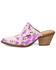 Image #3 - Dingo Women's Cash Cow Mules, Fuchsia, hi-res