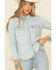 Levi's Women's Ultimate Denim Long Sleeve Western Shirt , Light Blue, hi-res