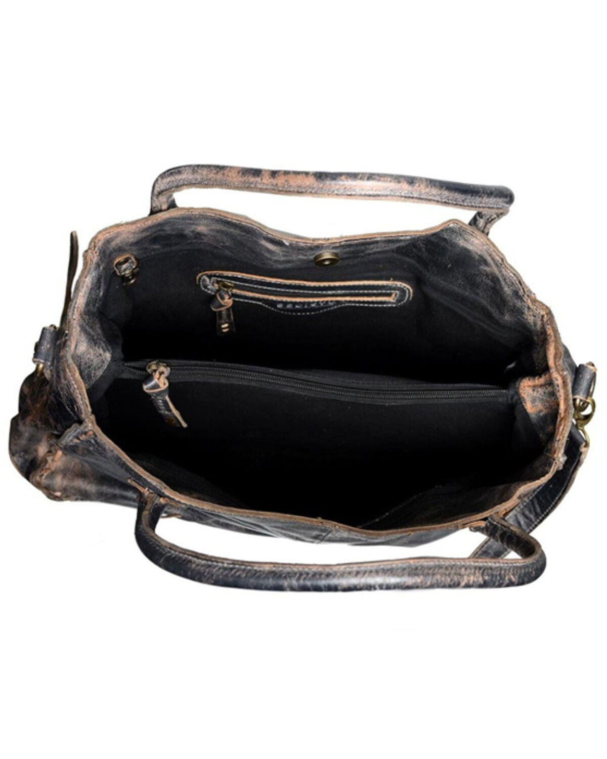 Image #4 - Bed Stu Women's Rockaway Lux Bag, Black, hi-res