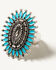 Image #1 - Idyllwind Women's Abbey Antique Concho Statement Ring, Turquoise, hi-res