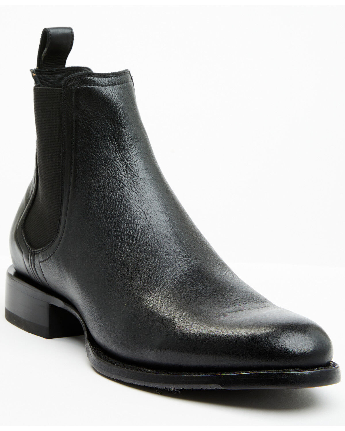 Image #1 - Cody James Black 1978® Men's Franklin Chelsea Ankle Boots - Round Toe, Black, hi-res