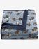 Image #3 - HiEnd Accents Settler Reversible Twin Size Quilt Set - 2 Piece, Blue, hi-res