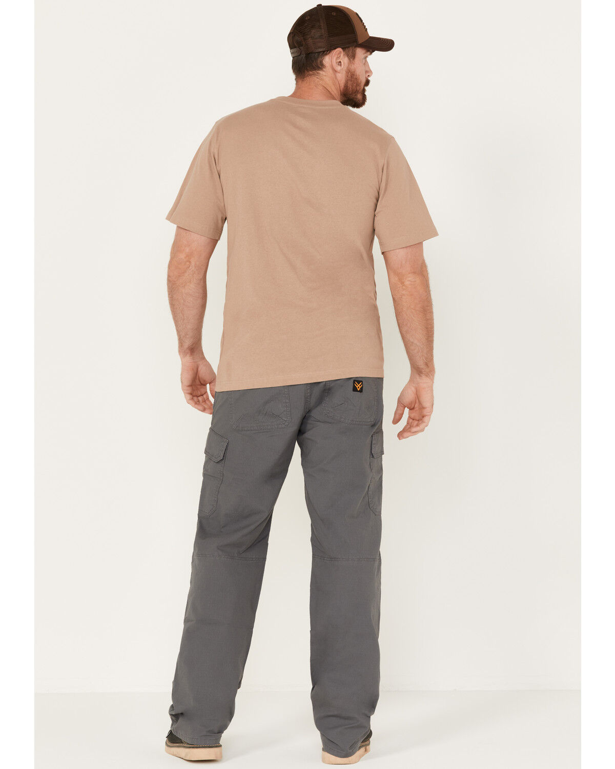 Image #3 - Hawx Men's Ripstop Cargo Work Pants, Charcoal, hi-res