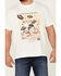 Image #3 - Wrangler X Fender Men's Dancing Record Vintage Graphic T-Shirt, White, hi-res