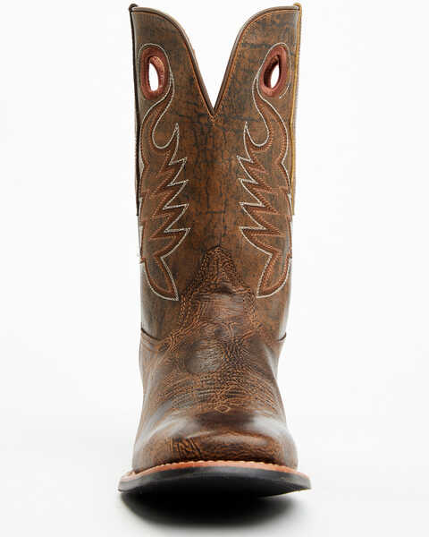 Image #4 - Cody James Men's Union Performance Western Boots - Broad Square Toe , Brown, hi-res