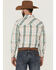 Resistol Men's Pierson Large Plaid Print Long Sleeve Button Down Western Shirt , Multi, hi-res