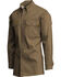 Image #4 - Lapco Men's Solid FR Long Sleeve Button Down Uniform Work Shirt, Beige/khaki, hi-res