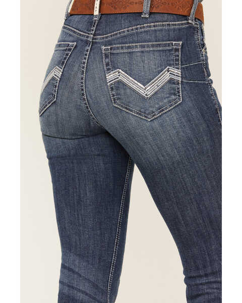 Image #4 - Ariat Women's R.E.A.L. Beverly Bling Pocket Flare Jeans, , hi-res