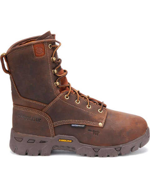 Carolina Men's Flagstone Work Boots - Composite Toe , Brown, hi-res