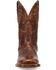 Image #4 - El Dorado Men's Crunch Western Boots - Broad Square Toe, Rust Copper, hi-res