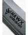 Image #2 - Hawx Men's Steel Toe All Season Speed Dry Crew Socks - 2-Pack, Heather Grey, hi-res