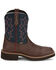 Image #2 - Justin Women's Gypsy Western Boots - Broad Square Toe, Brown, hi-res